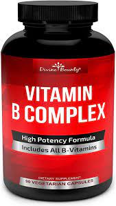 There are eight different b vitamins: Amazon Com Super B Complex Vitamins All B Vitamins Including B12 B1 B2 B3 B5 B6 B7 B9 Folic Acid Vitamin B Complex Supplement Support Healthy Energy Metabolism 90