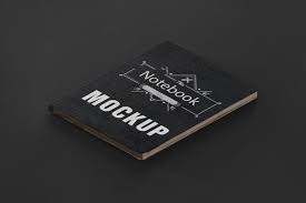Vintage Notebook Mockup Vintage Notebook Web Project Brochure Template Psd