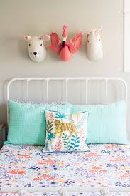 There's nothing like new bedding to spruce up a bedroom and say spring is here. Girl S Bedroom Makeover Reveal Spring 2019 One Room Challenge Week 6 Lulu The Baker