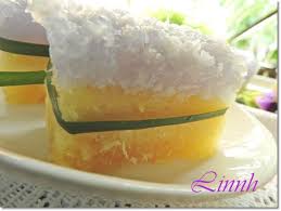 咖啡与面包的交响曲 linnh 木薯西米双色糕 food desserts food coloring