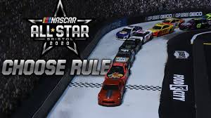 When i first heard they were adjusting to a package similar to the all star race, i was a little bit worried. Stop Motion Nascar How Will The Choose Rule Look At Bristol Nascar Cup Series All Star Race Youtube