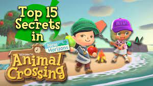 Top 15 Secrets In Animal Crossing New Horizons Youtube Animal Crossing Game Animal Crossing Animal Games