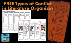 Teaching Conflicts In Literature Book Units Teacher