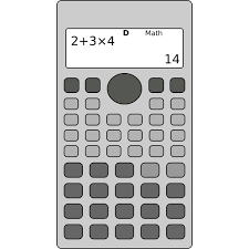 Scientific Calculator Vector Image Free Svg