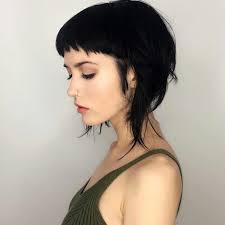 Micro Bangs Lob Hair Styles Short Hair With Bangs Short Hair Styles