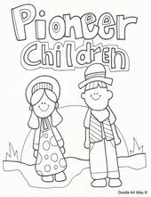 Pioneer coloring pages are a fun way for kids of all ages to develop creativity, focus, motor skills and color recognition. Pioneer Day Coloring Pages Religious Doodles