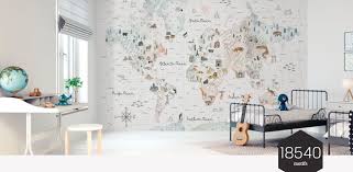 Stampa realizzata su materiale lavabile acrilico. Rinnovare La Cameretta Dei Bambini Con La Carta Da Parati Le Idee Piu Belle