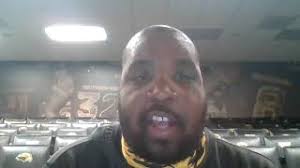 Spring Football 2021: Coach Brandon Lacy talks to the media after practice  No. 8.