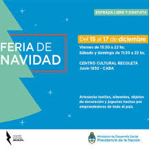 Check spelling or type a new query. Feria De Navidad Del Ministerio De Desarrollo Social De La Nacion Presente Rse