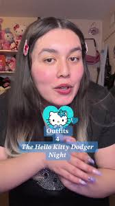 Hello Kitty Dodgers Outfit