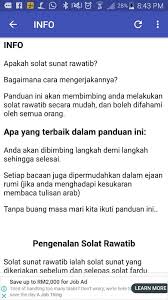 Kelebihan solat sunat sebelum subuh, lebih baik dari dunia dan seisinya. Panduan Mudah Solat Sunat Rawatib Fur Android Apk Herunterladen