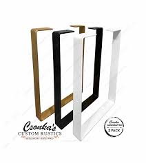 I used this spray on primer and then used my paint gun to apply the gold paint. Powder Coat Color U Shape Legs Two Legs Pair Square Metal Etsy Woodworking Projects Painting Metal Doors U Shape