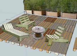 Une Terrasse 100 Recup A Quimper Terrasse Palette Terrasse Idee Palette De Bois
