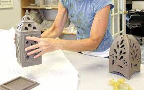 Handbuilding And Sculpting Pottery Classes Pictures Clay Lantern Clay Lanterns Pottery Classes