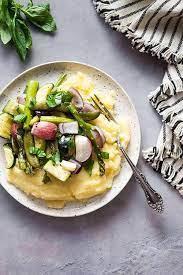 Here are 8 ways to use it, some recipes, others simple ideas. Cheesy Polenta With Roast Spring Vegetables Healthy Delicious
