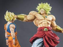 Broly is cloned by mr. Dragon Ball Z Hqs Plus Broly King Of Destruction 1 4 Scale Statue