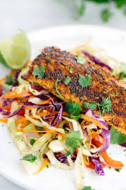 Seared Mahi Mahi With Crunchy Coleslaw Jessica Gavin Recipe Seafood Recipes Recipes Easy Seafood Recipes