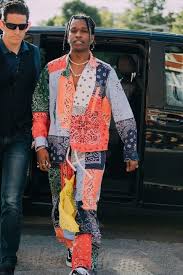 Последние твиты от lord flacko jodye ii (@asvpxrocky). Stars At Paris Fashion Week Asap Rocky At Dries Van Noten During Paris Fashion Week Mens Spring Summ Asap Rocky Fashion Paris Fashion Week Asap Rocky Outfits