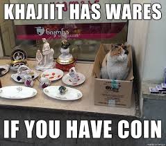Khajiit Has Wares If You Have Coin Best Funny Pictures Best Of 9gag Funny Animal Pictures