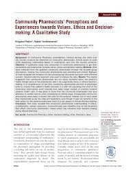 Interest expense deductions are restricted when borrowings are used for nontrade transactions with related companies within or outside of malaysia must be disclosed on the annual income tax return, including purchases, loans. Pdf Community Pharmacists Perceptions And Experiences Towards Values Ethics And Decisionmaking A Qualitative Study