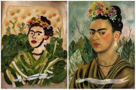 I am 37 years old and this is july, 1947. I Made Frida Kahlo S Self Portrait In Focaccia Breadit