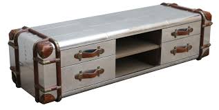 4.5 out of 5 stars. Aviator Aluminium Vintage Coffee Table 4 Drawer Vintage Trunks By Designer Sofas For You