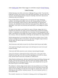 This in turn, could lead to a rise in sea level which could flood large areas indikator soal of. Terjemahan Teks Global Warming Bahasa Inggris Kelas 11 Terkait Teks