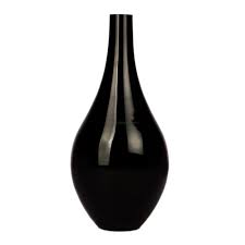 Precious Black Vase 50cm An Edgy Accessory For Any Living Space This Black Vase From Precious Adds A Sense Of Mystery To Black Vase Vase Long Stem Flowers
