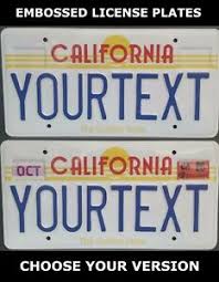 Maybe you would like to learn more about one of these? Retro Vintage California Golden State Us Usa License Plate Custom Date Sticker Ebay