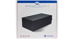 Owc Mercury Helios 3 Thunderbolt 3 Enclosure Review