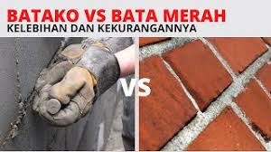 Berikut sejumlah kesimpulan yang dapat anda pertimbangkan sebelum memilih: Kelebihan Dan Kekurangan Bata Merah Dan Batako I Bata Merah Vs Batako Youtube