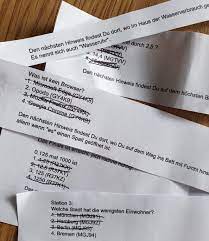 In den winterferien eine schnitzeljagd für sie vorzubereiten. Eine Schnitzeljagd Fur Digitale Inhalte Macht Mude Schuler Munter
