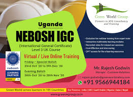Learn Nebosh Igc Online Training In Uganda Safety Course In Uganda Online Training Safety Courses Occupational Health And Safety