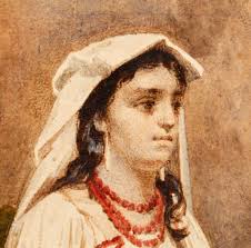 Karol Miller, Para portretów "Włoszka