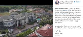 Aliff menafikan single baharu, cuba bahagia ada kaitan dengan krisis rumah tangga dengan isteri. Rumah Agam Aliff Syukri 30 Bilik Siap Bilik Kebal