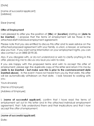Appointment Letter Format How To Write 60 Sample Letters