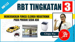 Check spelling or type a new query. 1 1 3 Menerangkan Fungsi Elemen Mekatronik Pada Produk Sedia Ada Youtube