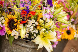 Maybe you would like to learn more about one of these? Fresh Cut Flowers On Sale At The Local Farmers Market Stock Photo Picture And Royalty Free Image Image 30057549