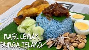 Nasi lemak adalah antara makanan yang paling digemari di malaysia. How To Cook Nasi Lemak Bunga Telang Home Is Where My Heart Is