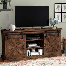Tv entertainment centers keep your flat screen tv, various players, video game consoles, and other media, all organized in one place. Sand Stable Downton Tv Stand For Tvs Up To 75 Reviews Wayfair