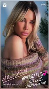 @Bridgette B. is the warmth you crave! Catch #BridgetteB November 21-23 at  Club Risque #SweaterWeather #Beauty #Blonde