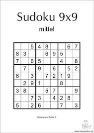 Leere sudoku vorlagen zum ausdrucken. Sudoku Vorlagen Mittel Zum Ausdrucken Raetseldino De