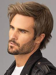 Monofilament Crown For A Natural Contour Mens Wigs Mens Hairstyles Haircuts For Men