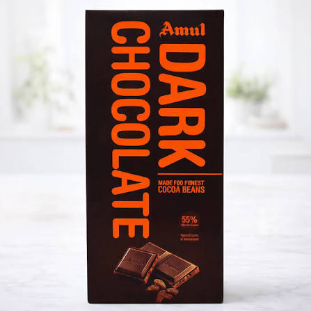 Amul Cocoa Dark Chocolate