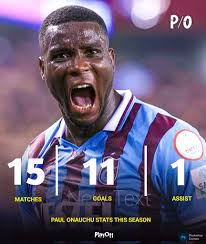 Paul Onauchu is in the right form heading to the AFCON 😤🦅🇳🇬! #AFCON