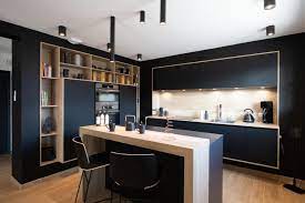 Vous adorez le style scandinave ? Cuisine Noire Et Bois 15 Modeles Tendances Kozikaza