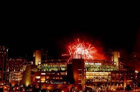 Fireworks Light Up The Night Over Petco Park Home Of The San Diego Padres Petco Park Park Favorite Places