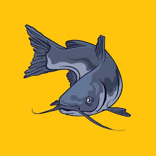Mancing mania by satgas pamtas papua ri png yr 323 kostrad duration. Catfish Vector Illustration Fish Illustration Illustration Vector Illustration