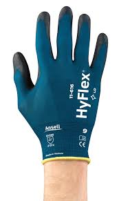 Ansell 11 616 Hyflex Pu Palm Coated General Handling Work Gloves