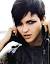 Girl With Short Black Hair And Green Eyes